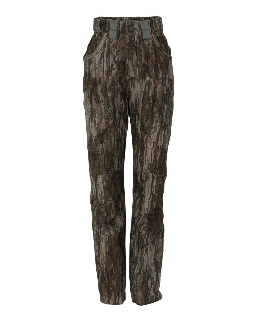 Lightweight wool cloth single-dart Pants