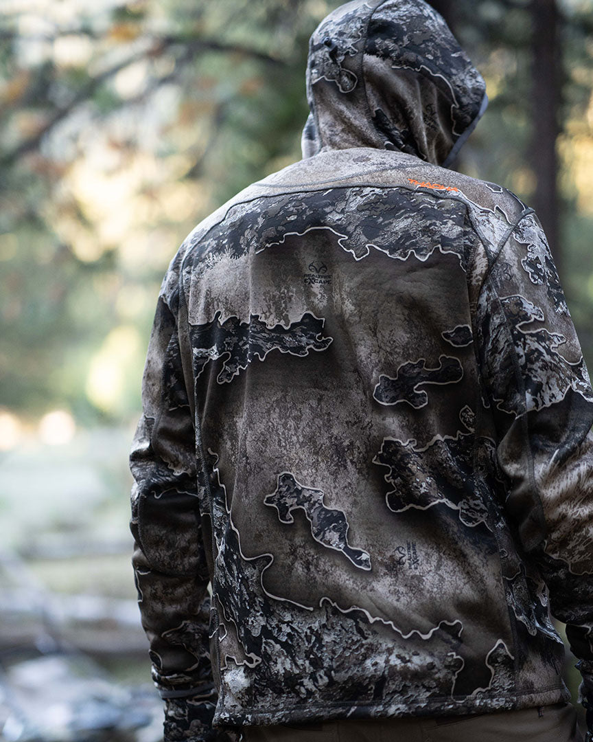 L-2 1/4 Zip Hooded Fleece Midlayer – Thachagear